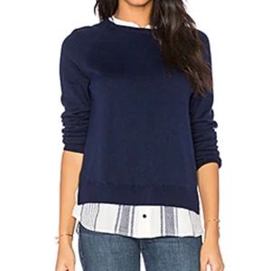 Joie navy blue sweater